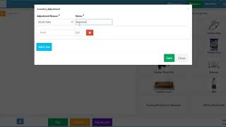 TCS POS Inventory Adjustment Demonstration