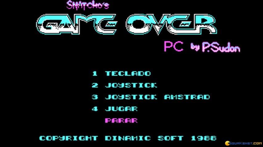 Game Over Gameplay Pc Game 1987 Youtube