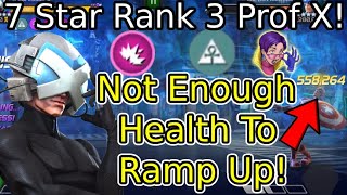 7 Star Rank 3 Professor X Is So Strong! (\u0026 Max Boosted Gameplay) | Marvel Contest Of Champions