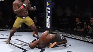 Jon Jones vs Francis Ngannou  - Full Fight (EA Sports UFC 4)