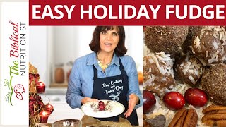 How To Make Holiday Fudge | 3-Ingredient EASY Fudge Recipe