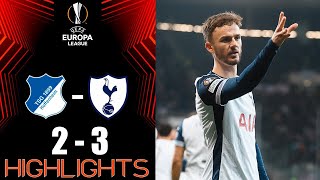 Hoffenheim vs Tottenham 2-3 Extended Highlights | UEFA Europa League 2024/25