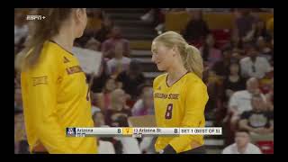 Arizona vs Arizona State Women's Volleyball