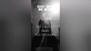 p.easy .ft. wallie.G .ft. kwaawie - DELETE (official audio).