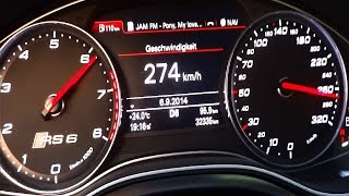 Audi RS6 C7 ABT 700hp Acceleration \u0026 Brutal Sound