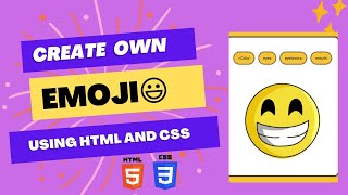Emoji maker | Using Html , CSS and JavaScript #html #CSS #js #coding
