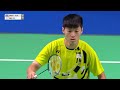 victor denmark open 2024 jomkoh taerattanachai tha vs. yang hu tpe 8 r32