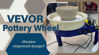 VEVOR pottery wheel review - design improvements - affordable wheels