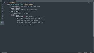 Leetcode 83. Remove Duplicates from Sorted List in Python | Python Leetcode | Python Coding Tutorial