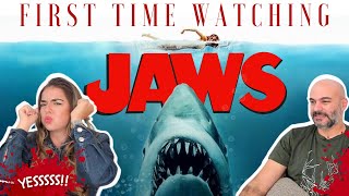 PSYCHO Girlfriend has a lot of fun watching * JAWS * for the first time! | Reaction