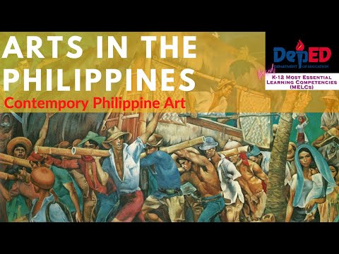 What are Spanish influences on Philippine art?
