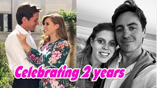 Princess Beatrice Celebrating 2 years of marriage!