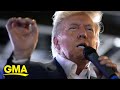 Donald Trump and Ron DeSantis descend on Iowa state fair | GMA