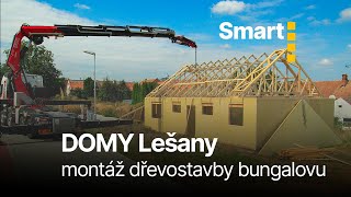 Montáž dřevostavby v Lešanech | Smart stavby s.r.o.