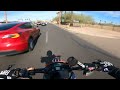 ride with me downtown phoenix ktm 690 smc r