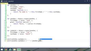 03 Creational Patterns Generating Objects with Object create