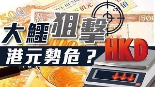 【on.cc東網】大鱷狙擊港元　288億豪賭貶值