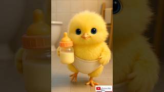 dudi dudi dam dam cute baby chick🍼#dudidudidam #cutechick #chicken  #viralshorts #shortsfeed #cute