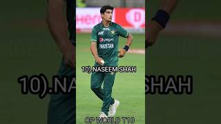 TOP 10  PAKISTANI FAST BOWLERS #cricket #shorts #bowler #viral