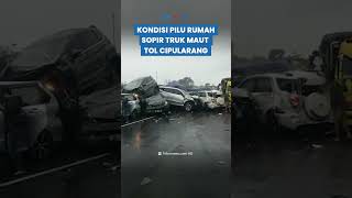 POTRET PILU Kondisi Rumah Sopir Truk Maut Tol Cipularang, Tembok Gedek Berlantai Tanah