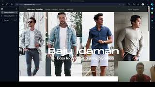 Website Baju Idaman (Digital Business)