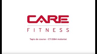 Tapis de course Connecté CARE - CT-5584 - 18km/h - Kinomap