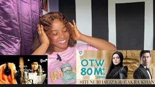 FIRST TIME REACTING TO Siti Nurhaliza & Cakra Khan - SeluruhCinta (Official Lyric) | REACTION