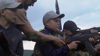 Nationalist camp in Ukraine trains kids to kill