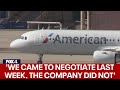 American Airlines flight attendants seek permission to go on strike