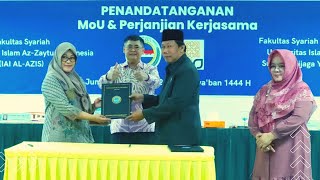 Penandatanganan MoU dan Perjanjian Kerjasama-Fak Syariah IAI AL-AZIS dengan FSH UIN Sunan Kalijaga