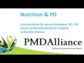 Nutrition and PD, a talk by Lynne Campagne, RD, CDE