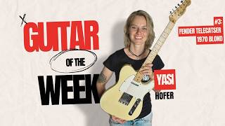 VINTAGE Fender Telecaster Blond (1970) - Guitar Of The Week #3 by Yasi Hofer