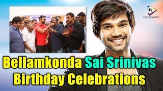 BellamKonda Srinivas Birthday Celebrations || BellamKonda Sai Srinivas || FilmiEvents