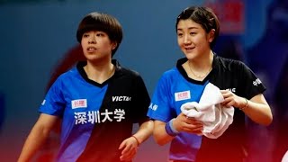 2020 Chinese Super League(CTTSL) 중국 슈퍼리그 Guo Yan/Yang Huijing VS Chen Meng/Wang Yidi