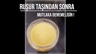 Ruşurdan Sonra Balmumu Kremi / MUTLAKA DENE