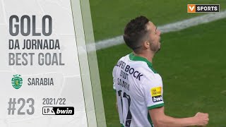 Golo da Jornada (Liga 21/22 #23): Pablo Sarabia (Sporting)