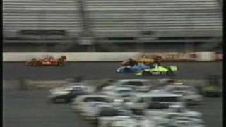 2001 Indycar Richmond 300 - Jacques Lazier crash