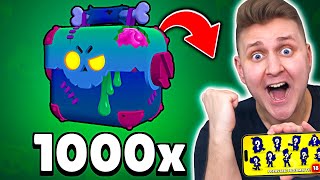 OTWORZYŁEM 1000x DEAD BOX na KONCIE 0 PUCHARKÓW!😱 *72x ZADYMIARZY + SKINY!* (Legenda Da Mian)