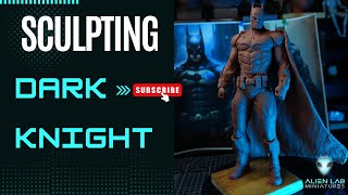 Sculpting BATMAN in Timelapse! | Clay Sculpture