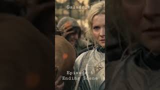 Rings of Power - Galadriel Episode 6 ending #shorts #clips #ringsofpower #morfyddclark
