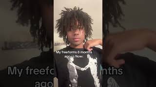 #freeform #dreads #hairstyle #funny #freeformlocs #locsjourney