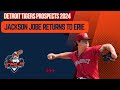 Jackson Jobe Returns to Double-A: Detroit Tigers Prospects 2024: