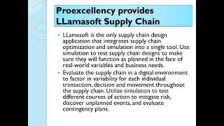 Proexcellency Provides LLamasoft Supply Chain Online Training