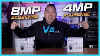 8MP AcuSense Vs 4MP AcuSense | DS-2CD2346G2-ISU/SL vs DS-2CD2386G2-ISU/SL