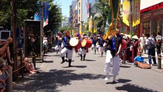 【新風エイサー】池袋めんそーれ祭り in サンシャイン60通り 演舞②