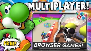 Top 10 Best FREE Multiplayer BROWSER GAMES to Play with Friends! (NO DOWNLOAD!!!)