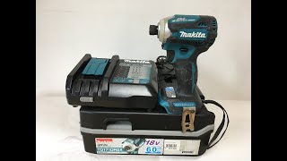 動作確認 Makita マキタ 18V 充電式インパクトドライバー TD171D (11月27日まで）