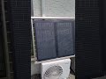 本日もよい天気☀️ポタ電充電中⚡ ソーラーパネル ポタ電 ecoflow