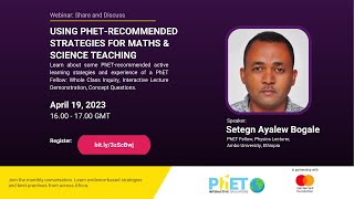USING PhET-RECOMMENDED STRATEGIES FOR MATHS & SCIENCE TEACHING