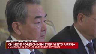 Chinese foreign minister visits Russia